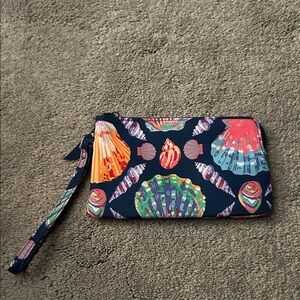 Vera Bradley Seashell Wristlet